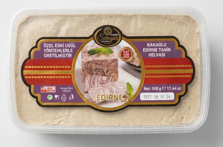 SARAYİÇİ LOKUMLARI EDİRNE HELVASI SADE 500 GR.