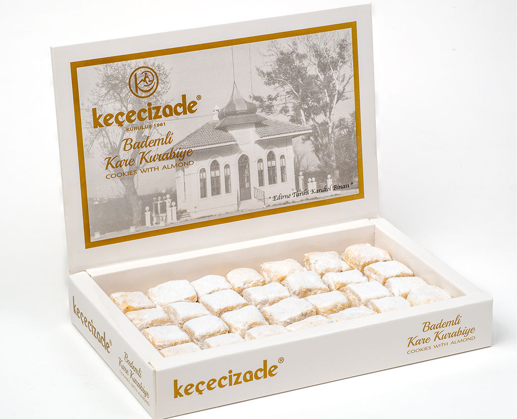 KEÇECİZADE BADEMLİ KARE KURABİYE 275 GR.