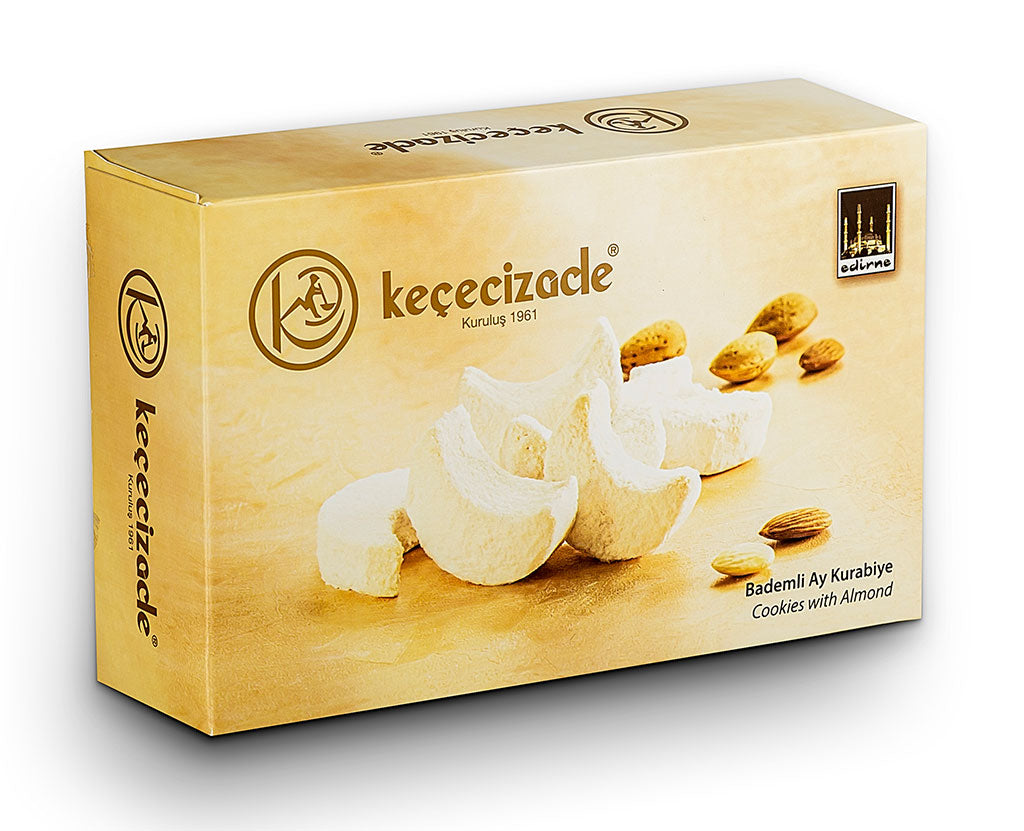 KEÇECİZADE BADEMLİ AY KURABİYE 500 GR.